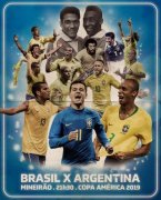 南美德比来了！巴西队社交媒体为美洲杯半决赛预热