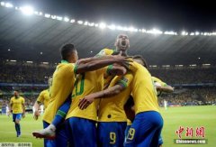 巴西队3比1击败秘鲁队获美洲杯冠军