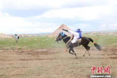 甘肃华锐藏区办传统赛马节：展示民族文化 增进人文交流