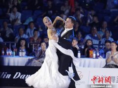 第十四届中国·哈尔滨国际体育舞蹈公开赛开幕